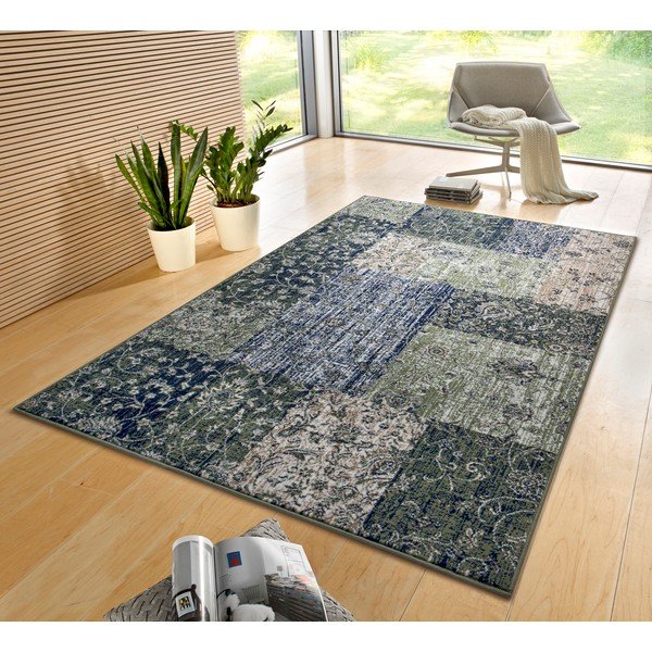 Žalias kilimas 150x80 cm Kirie - Hanse Home-image-1