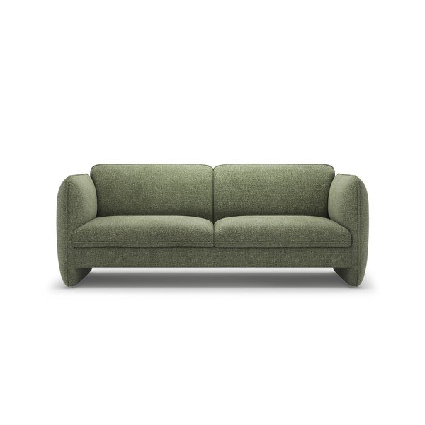 Žalios spalvos sofa iš šenilinio audinio 204 cm Georgia – Micadoni 