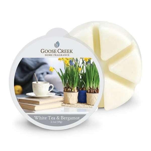 Aromaterapinis vaškas "Goose Creek White Tea with Bergamot", 65 valandų degimo trukmė