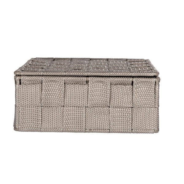 Rudos spalvos vonios kambario dėklas su dangčiu Wenko Adria-image-3