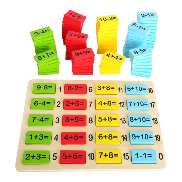 "Legler Number Fun" medinė matematikos mokymo priemonė vaikams