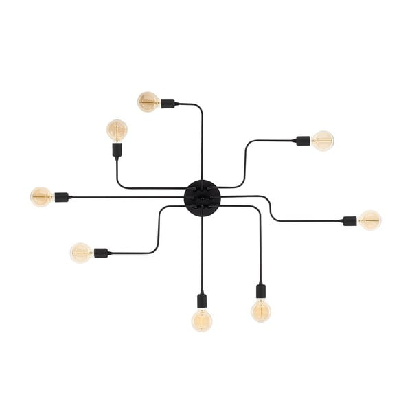 Sieninė lempa juodos spalvos Truva – Opviq lights