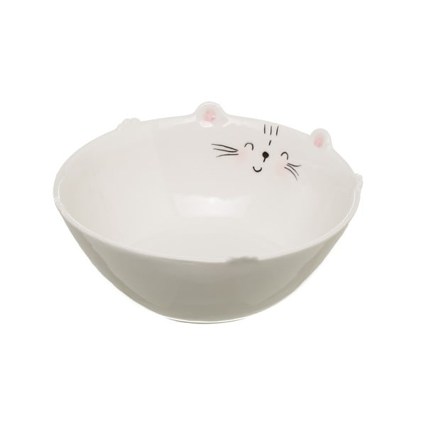 Baltas porcelianinis dubuo Unimasa Kitty, ⌀ 16,1 cm