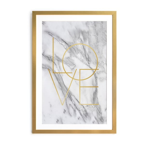 Paveikslas rėme Velvet Atelier Marble, 40 x 60 cm