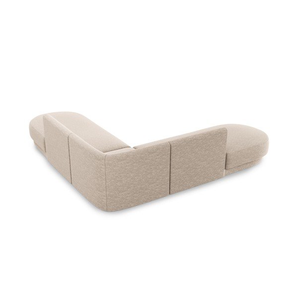 Smėlio spalvos kampinė sofa Miley - Micadoni Home-image-4