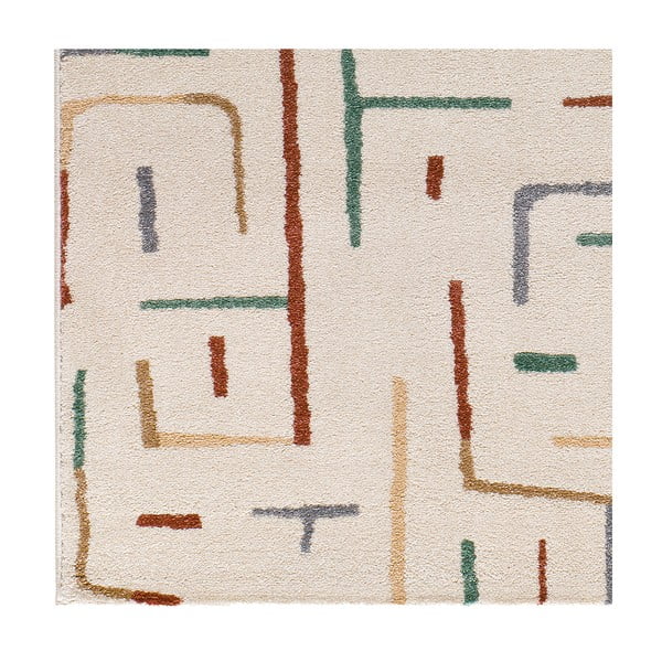 Kreminės spalvos kilimas 80x150 cm Beruti – Universal-image-2