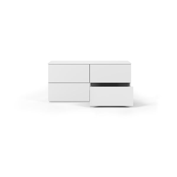 Balta komoda, 120 x 54 cm Join - TemaHome-image-3