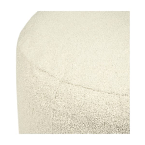 Kreminės spalvos iš boucle pufas Om 60 – SLOWDOWN-image-3
