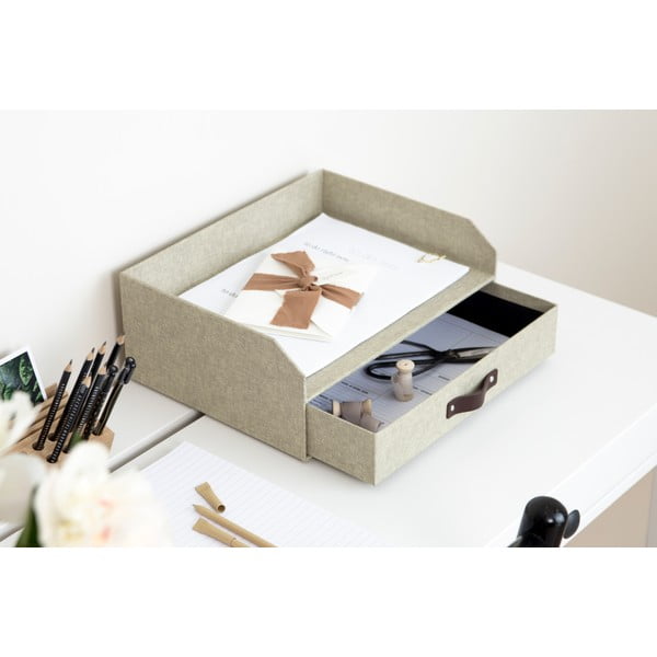 Biuro organizatorius iš kartono į stalčių/dokumentams Walter – Bigso Box of Sweden-image-1