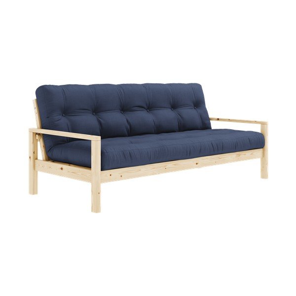 Sulankstoma sofa tamsiai mėlynos spalvos 205 cm Knob – Karup Design-image-3