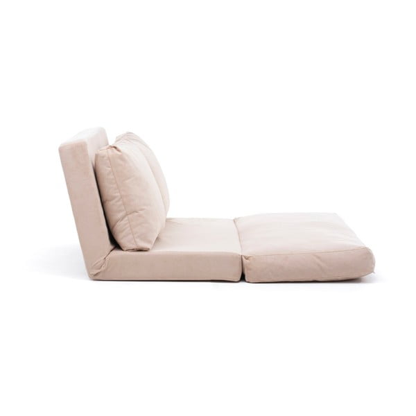 Sulankstoma sofa kreminės spalvos 120 cm Taida – Balcab Home-image-2