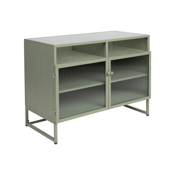 Vitrina žalios spalvos 80x58 cm Herbe – White Label-image-2