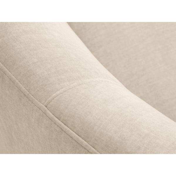 Smėlio spalvos sofa su kairiuoju kampu Mazzini Sofas Debbie, 210 x 79 cm-image-1