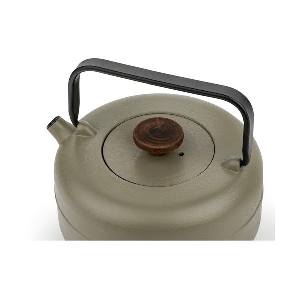 Khaki spalvos iš ketaus su koštuvu arbatinukas 750 ml Henan – Bredemeijer-image-3