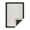 Juodos ir kreminės spalvos lauko kilimas NORTHRUGS Panama, 200 x 290 cm