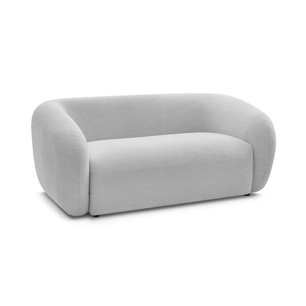 Šviesiai pilkos spalvos sofa iš šenilinio audinio 160 cm Celine – Bobochic Paris-image-2