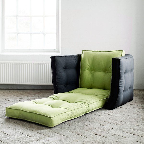 Sulankstomas fotelis "Karup Dice Pistachio/Grey-image-1