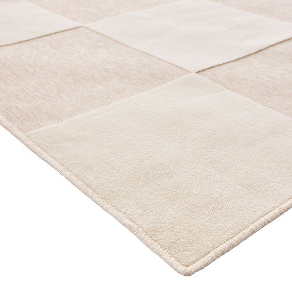 Smėlio spalvos iš medvilnės mišinio kilimas 140x200 cm Toledo – douceur d'intérieur-image-3