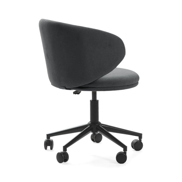 Biuro kėdė tamsiai pilkos spalvos Rush – Marckeric-image-2