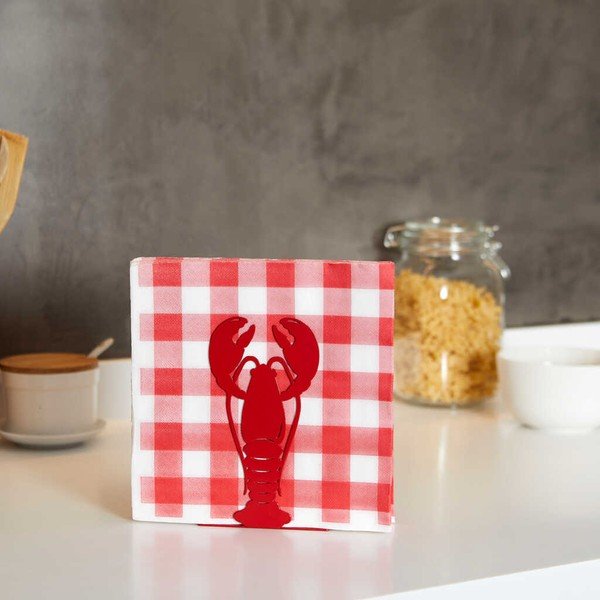 Iš metalo servetėlių laikiklis Lobster – Balvi-image-1