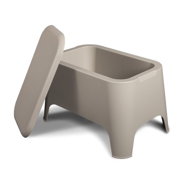 Iš plastiko sodo šoninis staliukas 39x59 cm Petra – Toomax-image-2