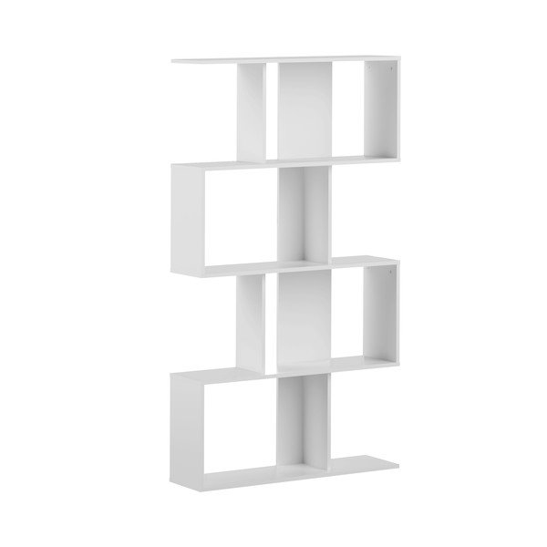 Balta knygų spinta 89x165 cm Sigma - TemaHome -image-2