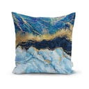 Pagalvės užvalkalas Minimalist Cushion Covers Marble With Blue, 45 x 45 cm