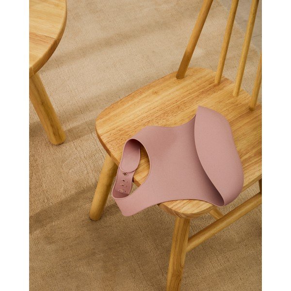 Šviesiai rožinės spalvos/turkio spalvos seilinukai vaikams 2 vnt. Lili – Kave Home-image-3