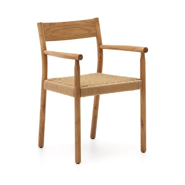 Natūralios spalvos iš ąžuolo masyvo valgomojo kėdė Yalia – Kave Home