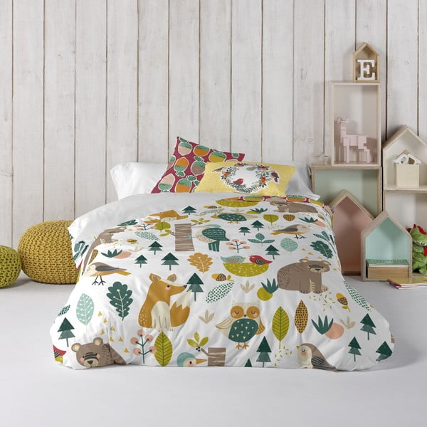 Medvilninė vaikiška patalynė Moshi Moshi Harvestwood, 140 x 200 cm-image-3
