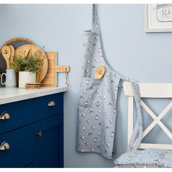 Iš perdirbtos medvilnės prijuostė Costal Birds – Cooksmart ®-image-1
