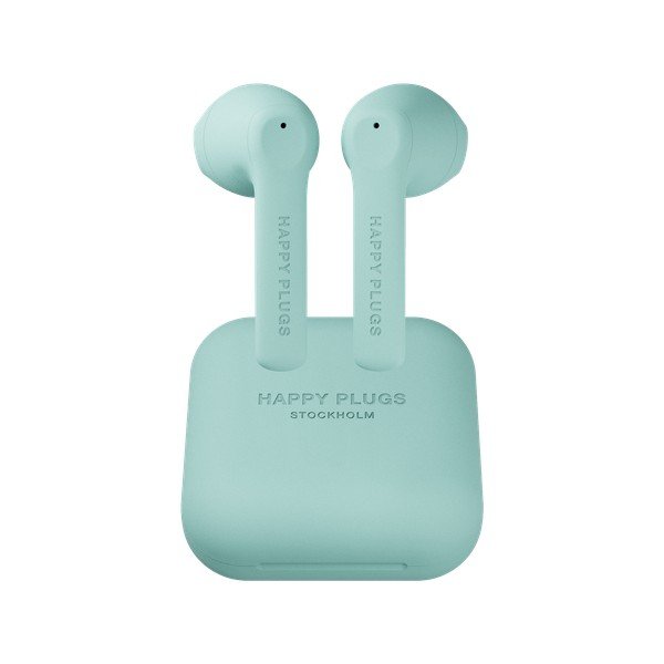 Happy Plugs Air 1 Go belaidės mėtų spalvos ausinės-image-2