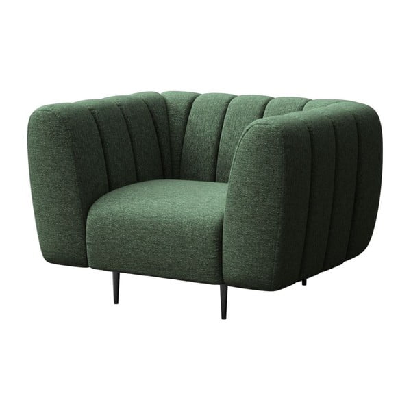 Krėslas tamsiai žalios spalvos Shel – Ghado-image-2