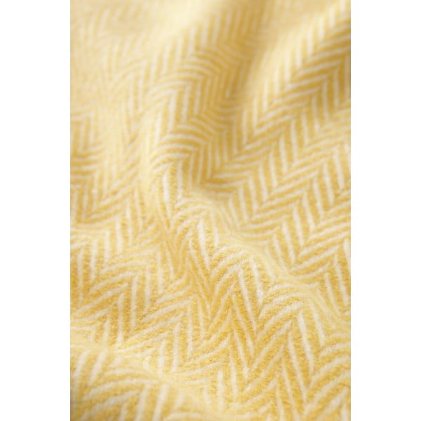 Medaus geltonumo pledas su medvilne Euromant Skyline, 140 x 160 cm-image-2