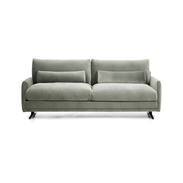 Žalios spalvos sofa iš velveto 210 cm Veliro – Kave Home