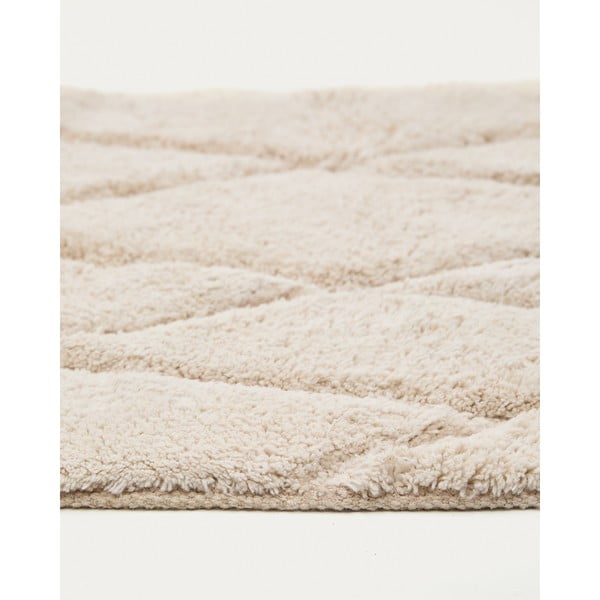 Smėlio spalvos vonios kilimėlis 50x70 cm Nyana – Kave Home-image-2