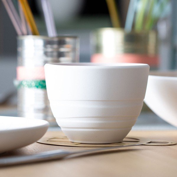 Baltas porcelianinis puodelis Villeroy & Boch Leaf, 450 ml-image-4