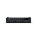 Sofa juodos spalvos 318 cm Lupine – Micadoni Home
