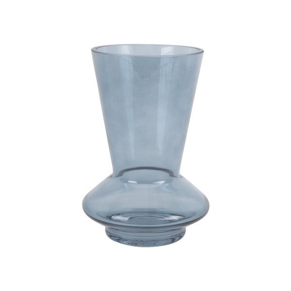 Mėlyno stiklo vaza PT LIVING Glow, aukštis 17,5 cm-image-2