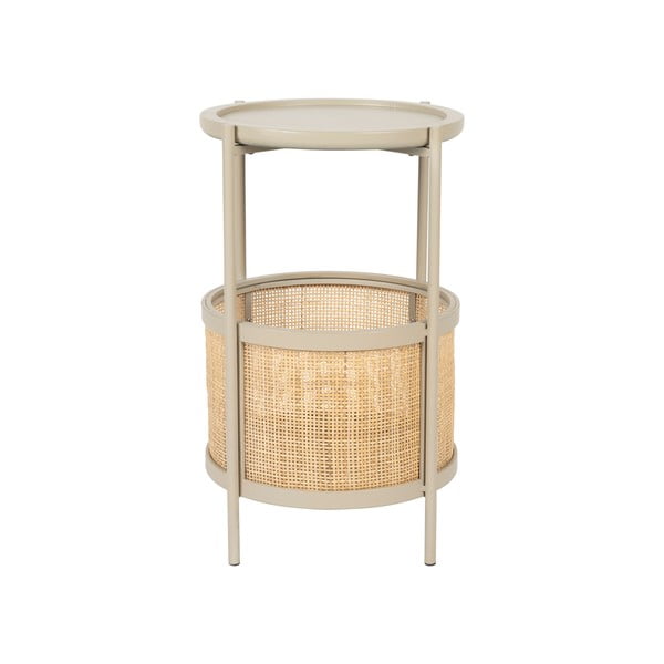 Apvalios formos šoninis stalas ø 30 cm Makoto – White Label