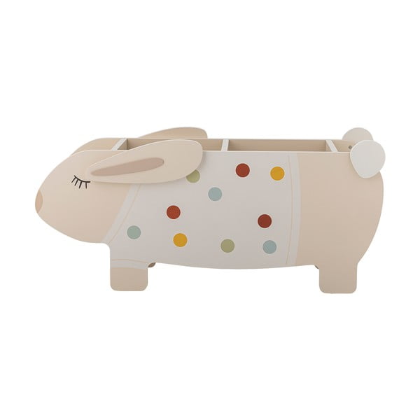 Kreminės spalvos vaikiška knygų spinta 87x38x32 cm Villja – Bloomingville Mini
