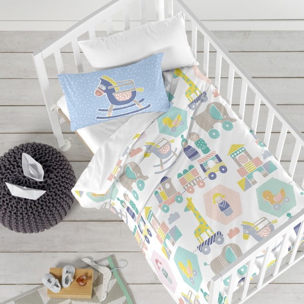 Lininis audinys, įtrauktas Moshi Moshi Toys, 100 x 120 cm-image-1