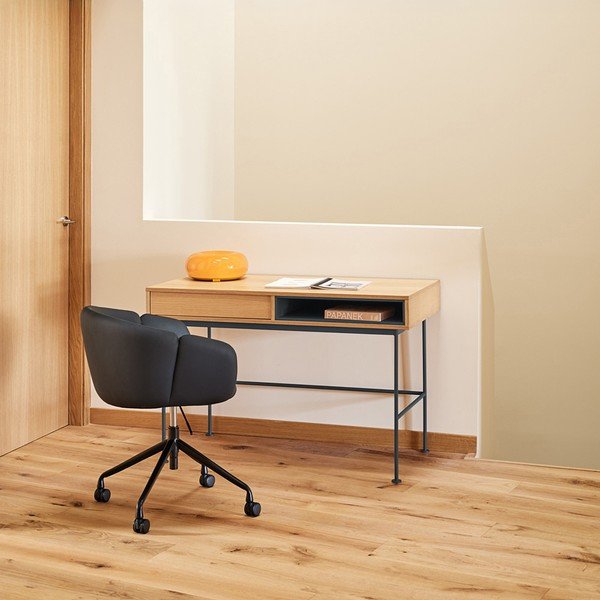 Rašomasis stalas su ąžuolo dekoro stalviršiu 60x120 cm Yoko – Teulat-image-1