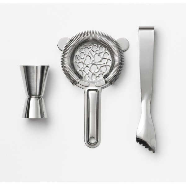 Iš plieno kokteilio gaminimo rinkinys The Essentials - Cocktail Tools – Printworks