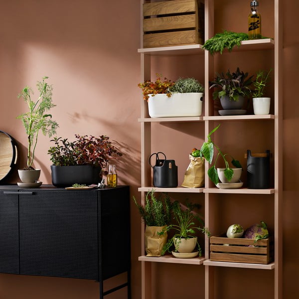 Baltas savaime pasilaistantis gėlių vazonas Eva Solo-image-1