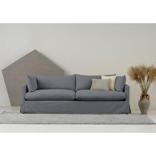 Sofa tamsiai pilkos spalvos 244 cm Horn – Scandic-image-1