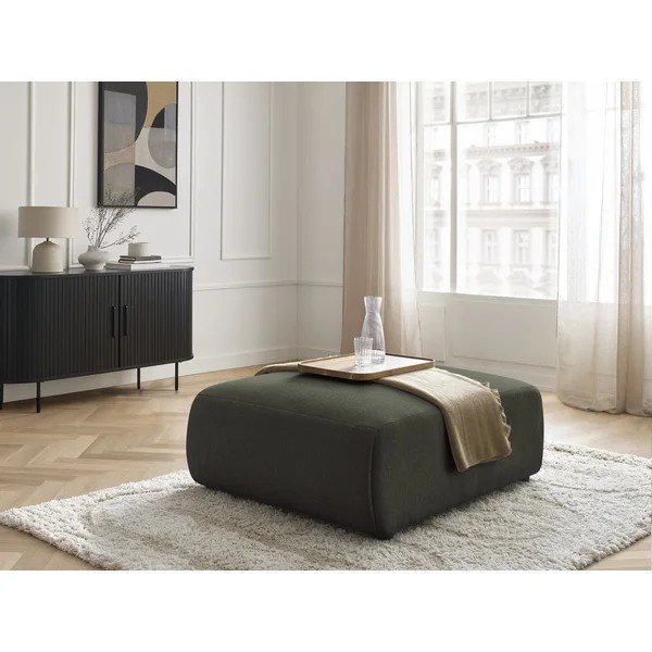 Žalios spalvos modulinė taburetė Jana – Bobochic Paris-image-3