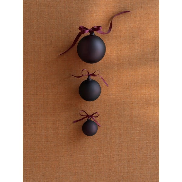 Iš stiklo pūsti Kalėdiniai žaisliukai rinkinyje 2 vnt. ø 9 cm Juhla – Blomus-image-4