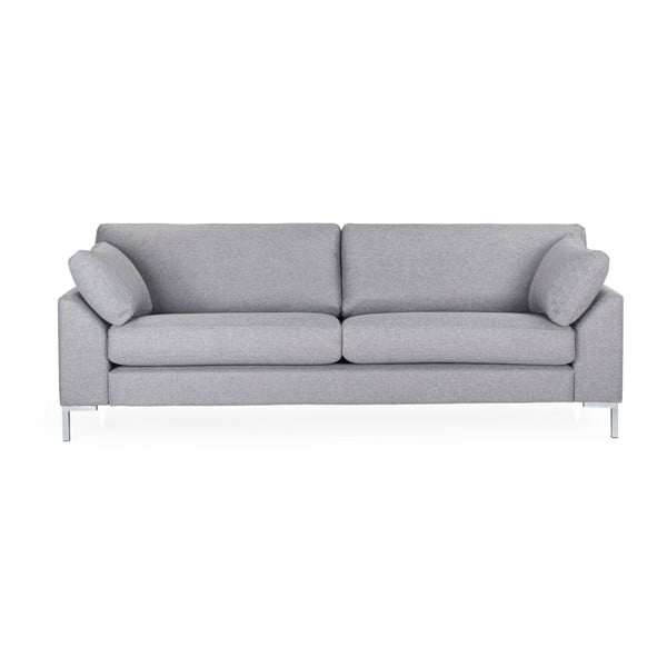 Šviesiai pilka sofa "Scandic Garda", 225 cm