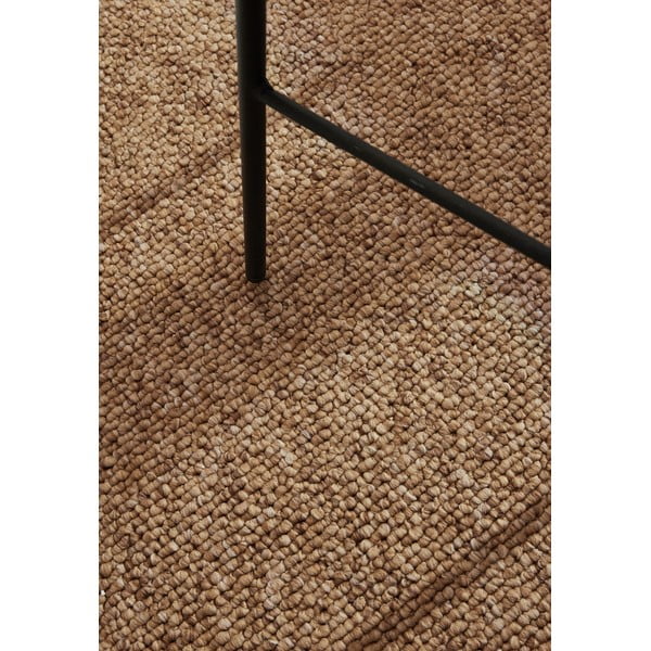 Skalbiamas kilimas šviesiai rudos spalvos 80x240 cm Rocco Caramel – Elle Decoration-image-4